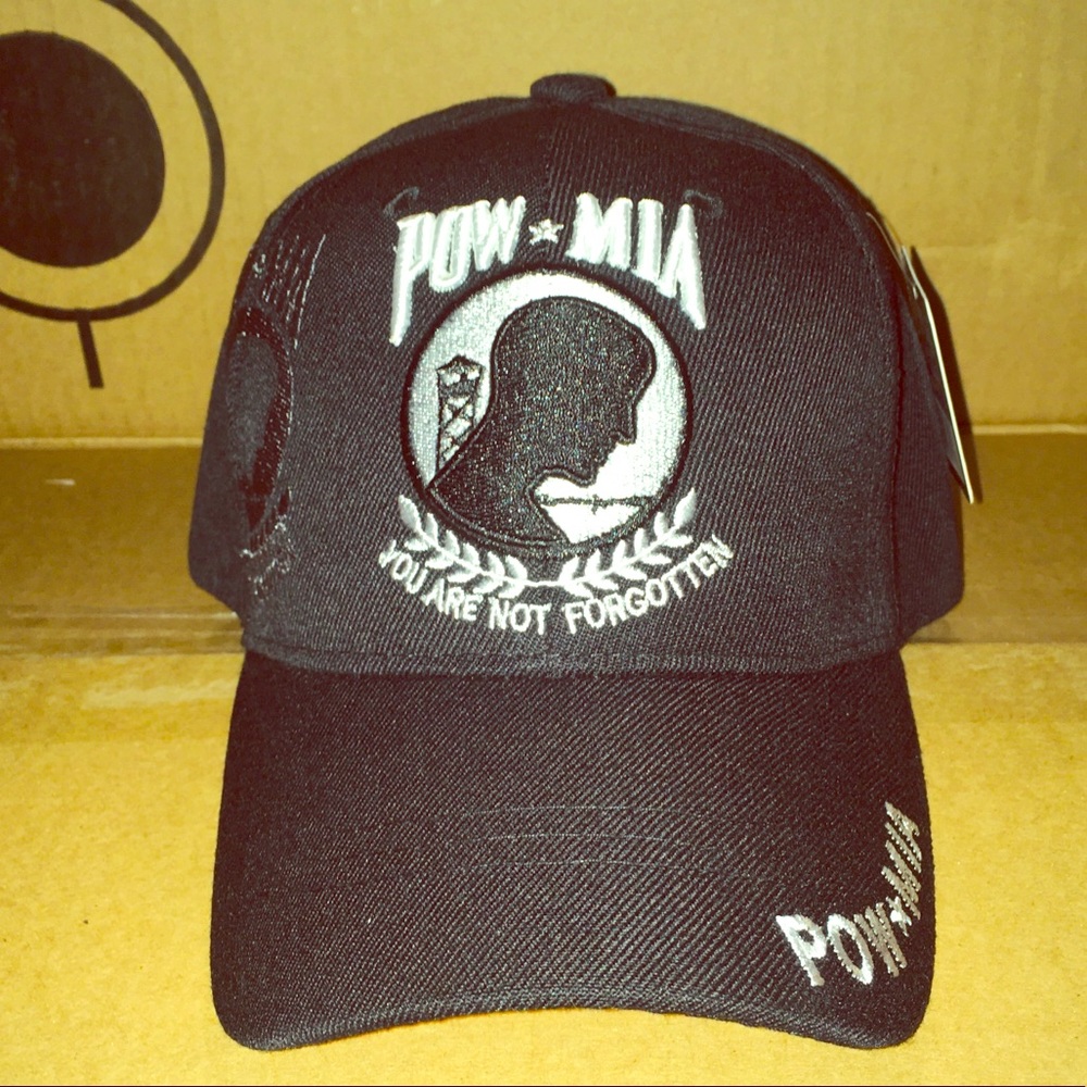 POW*MIA (You are not forgotten) Embroidered Cap.